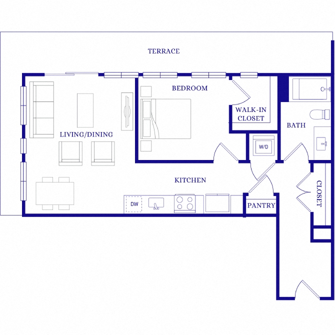 Floor plan layout diagram for A9